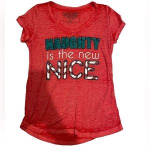 Rocker Girl Christmas Tee (S)